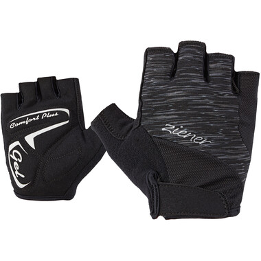 ZIENER CACI Women's Short Finger Gloves Black/Grey 2023 0